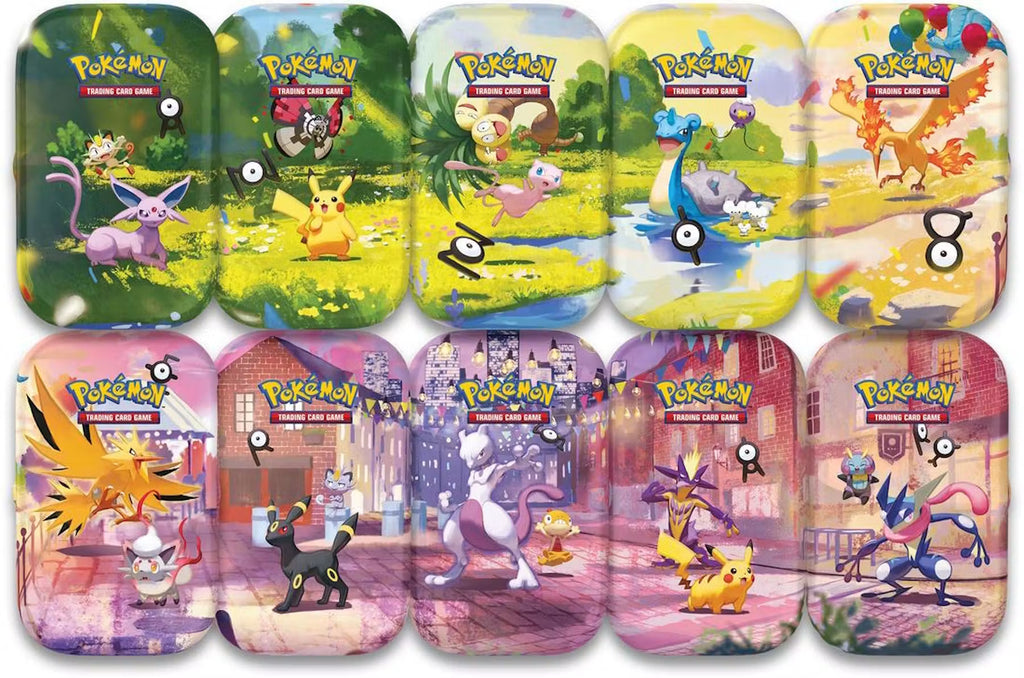 Pokemon 30th Celebration Mini Tin Trading Cards