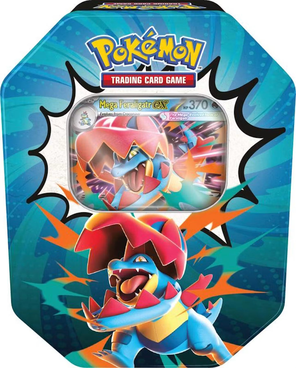 Pokemon Mega Evolution Ascended Heroes Tin Trading Cards