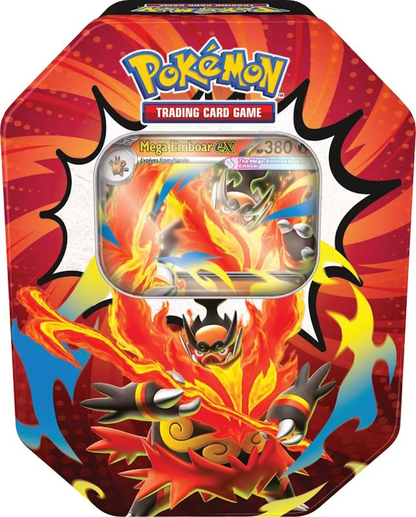 Pokemon Mega Evolution Ascended Heroes Tin Trading Cards