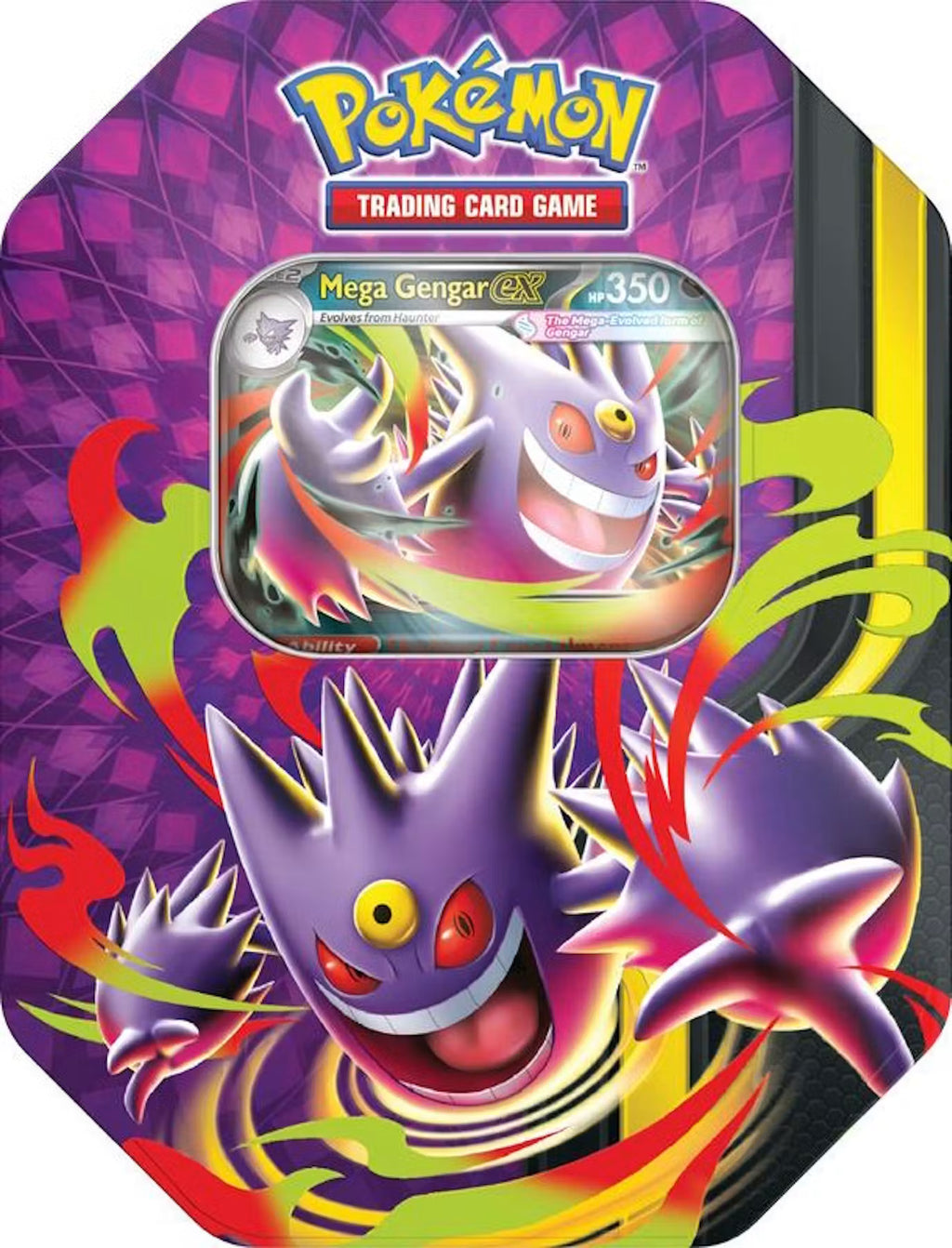 Pokemon Mega Moonlit Tin Trading Cards