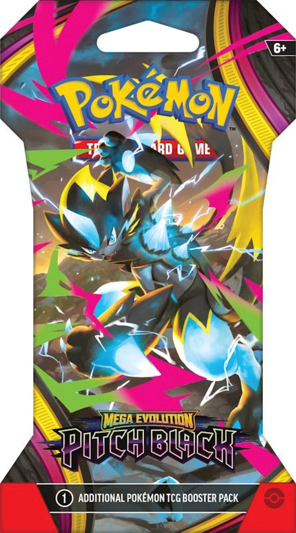 Pokemon Mega Evolution Pitch Black Sleeved Booster Trading Cards