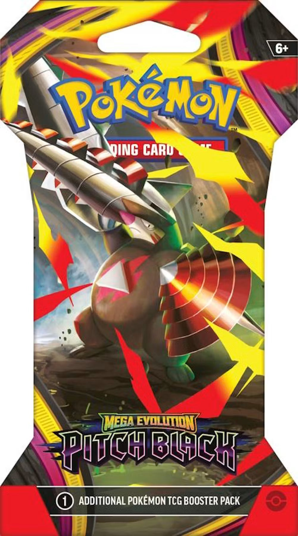 Pokemon Mega Evolution Pitch Black Sleeved Booster Trading Cards