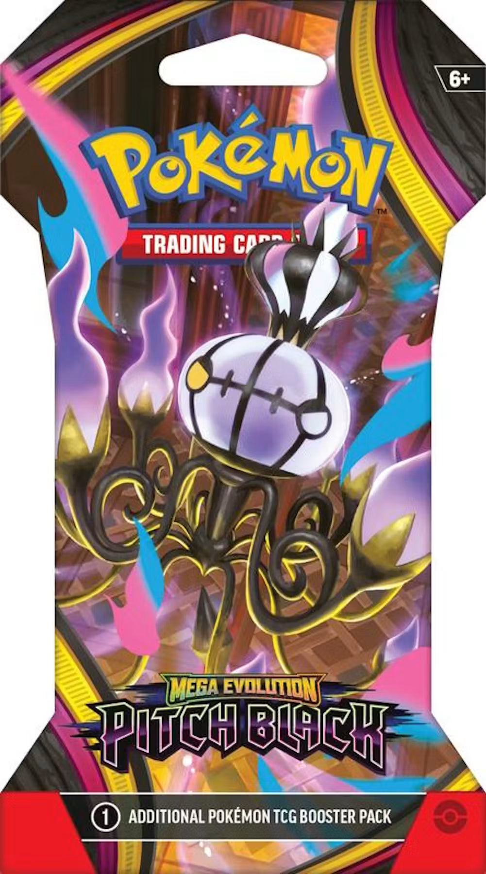 Pokemon Mega Evolution Pitch Black Sleeved Booster Trading Cards