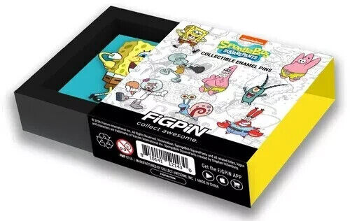 Figpin Sponge Bob Square Pants Series 1 Collectible Enamel Pins