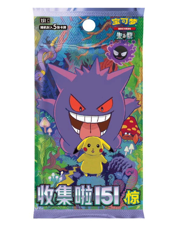 Pokemon S-Chinese Collection Surprise Slim 3 Trading Cards