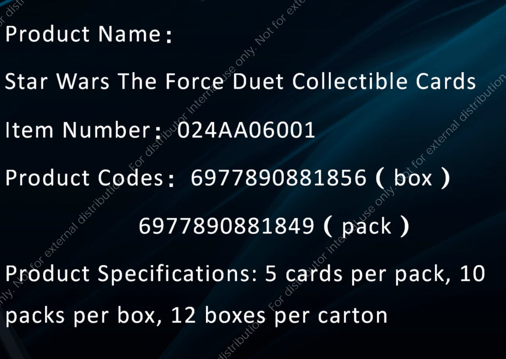 2025 Cardfun Star Wars Power the Force Trading Cards