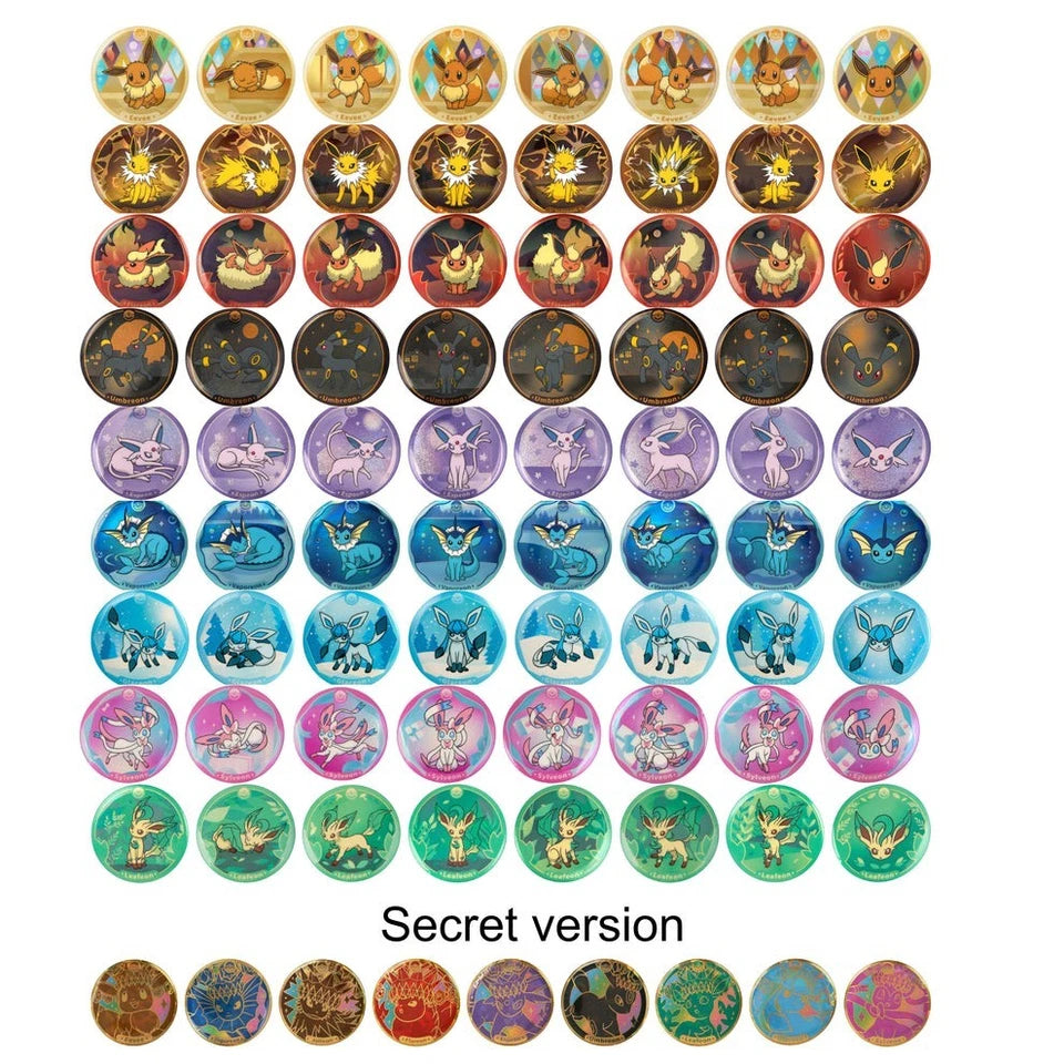 Pokemon Chinese Terastal Gathering Pin Badge Set