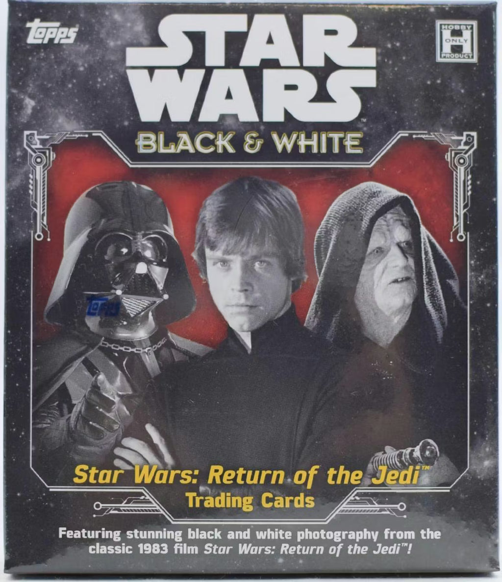2020 Topps Star Wars Return of the Jedi Black and White Hobby Trading Cards