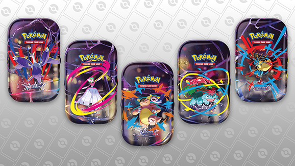 Pokemon Mega Evolution Mega Heroes Mini Tin Trading Cards