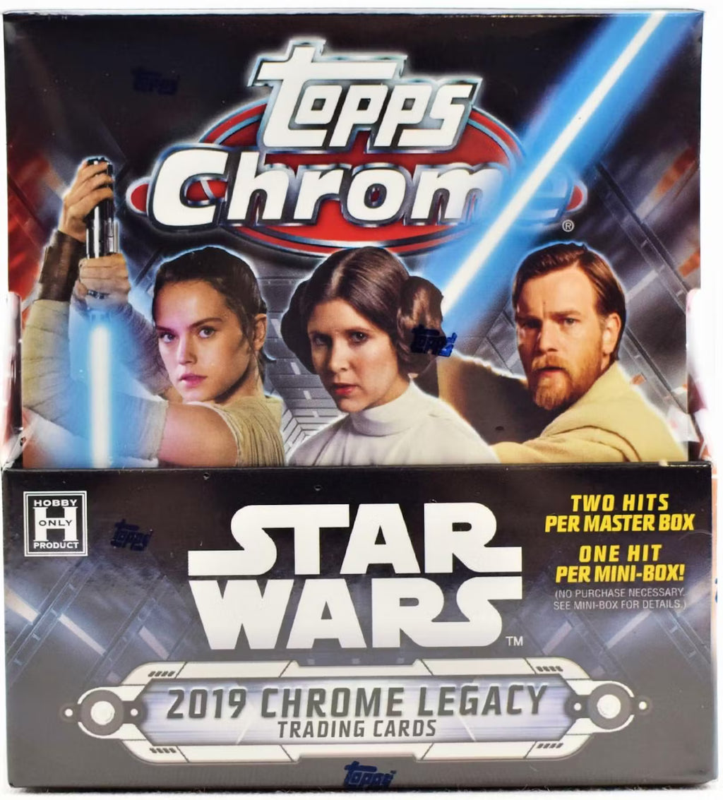 2019 Topps Chrome Star Wars Legacy Hobby Trading Cards