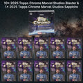 Marvel Break 160 - 2025 Marvel Studios Sapphire & Blaster 11 Box Pick Your Character