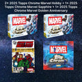 Marvel Break 190 - 2025 Topps Chrome Marvel Sapphire & Hobby 4 Box Pick Your Character