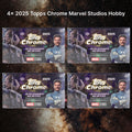 Marvel Break 178 - 2025 Topps Chrome Marvel Studios Hobby 4 Box Pick Your Character