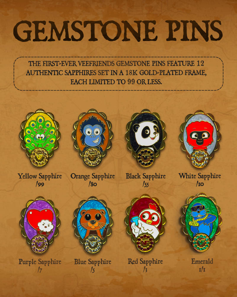 VeeFriends Treasure Chest Trading Cards