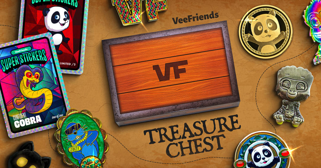 VeeFriends Treasure Chest Trading Cards
