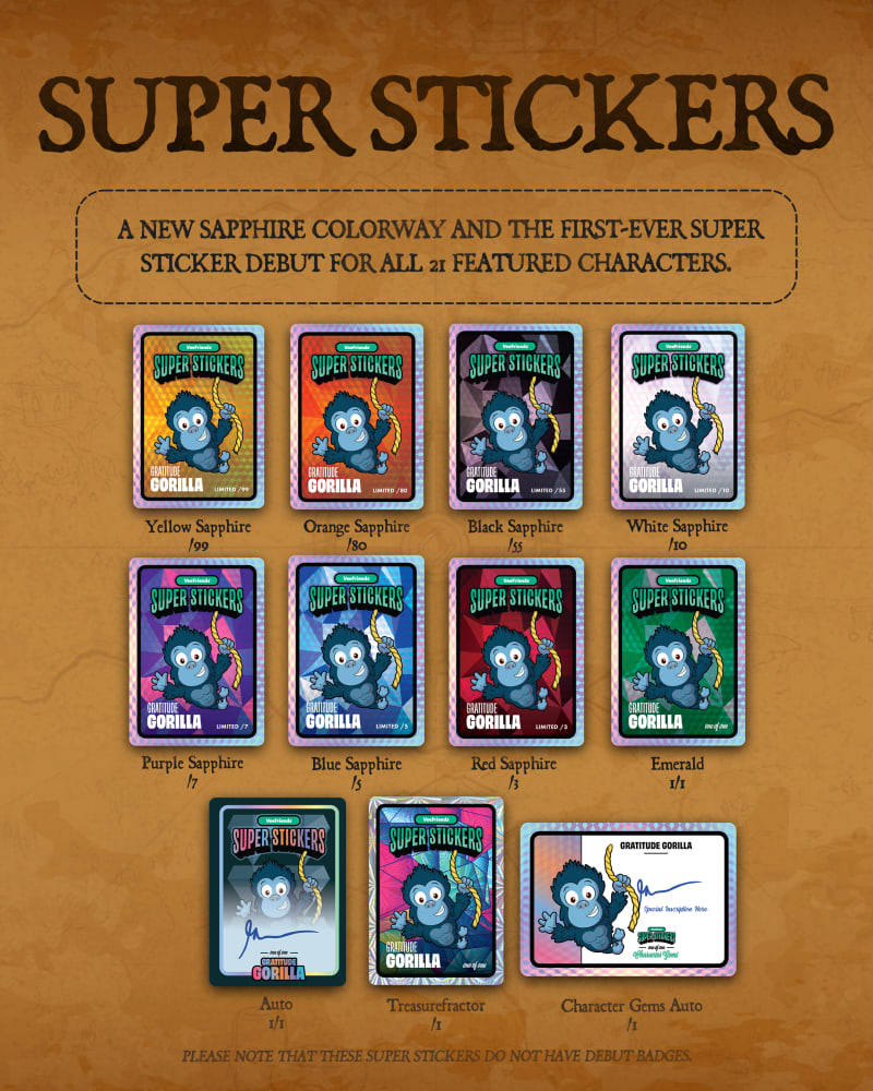 VeeFriends Treasure Chest Trading Cards